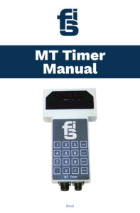 MT Timer Operations Manual cover