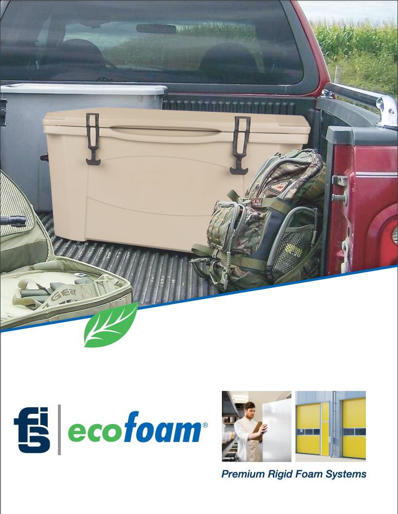 Brochure cover for FSI's Ecofoam - Premium Rigid Foam Systems