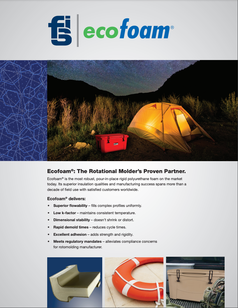 Cover of FSI's Ecofoam Rotomolding Brochure