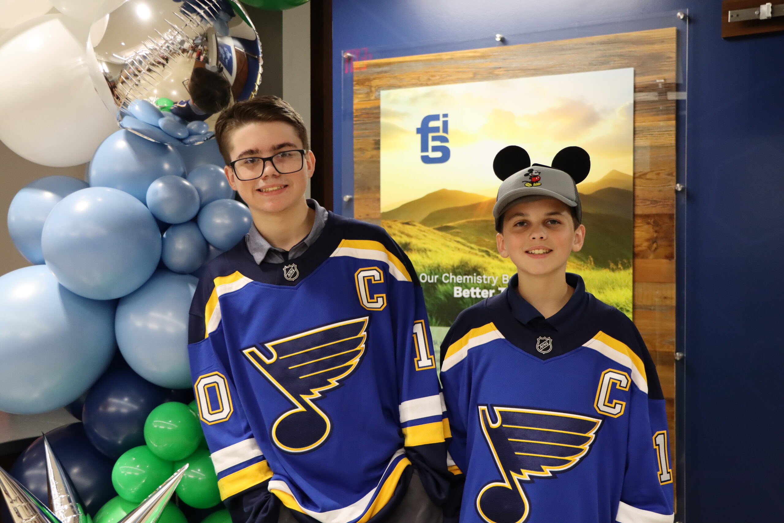 Joyful moments during the 2025 Make-A-Wish reveal celebration at FSI HQ in St Louis, Missouri