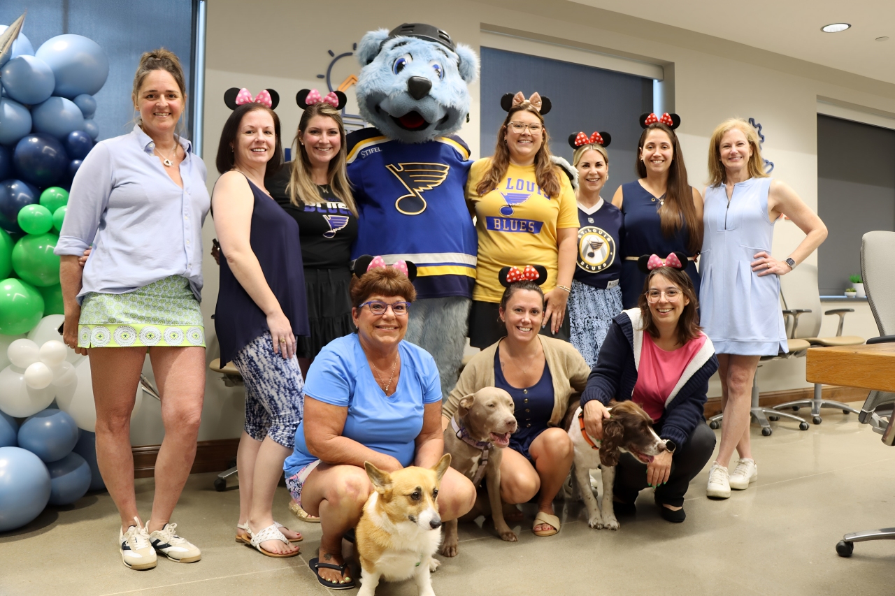 Joyful moments during the 2025 Make-A-Wish reveal celebration at FSI HQ in St Louis, Missouri