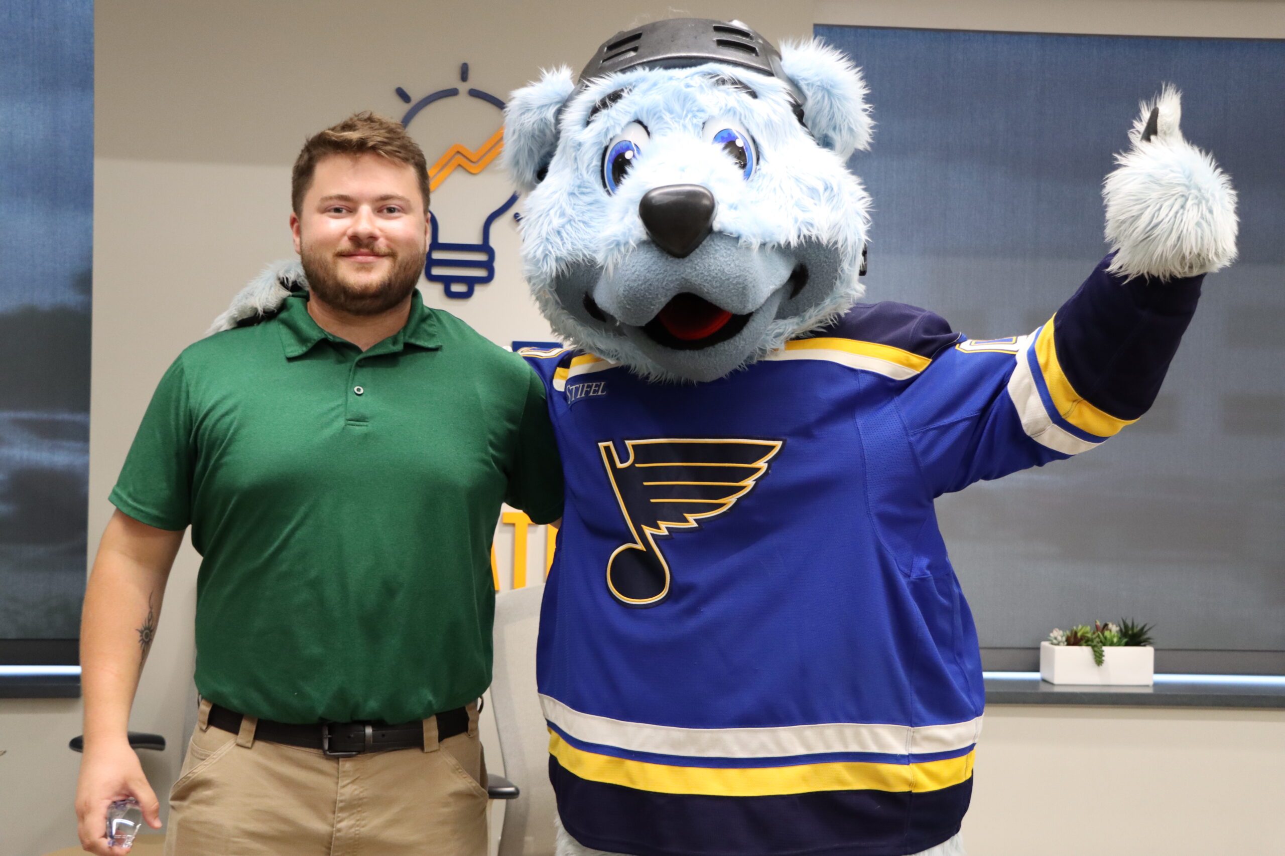 Joyful moments during the 2025 Make-A-Wish reveal celebration at FSI HQ in St Louis, Missouri