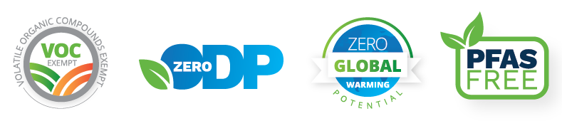 Genstar™ HD6: Advancing Rail Foam Technology 3 Sustainability Logos 1